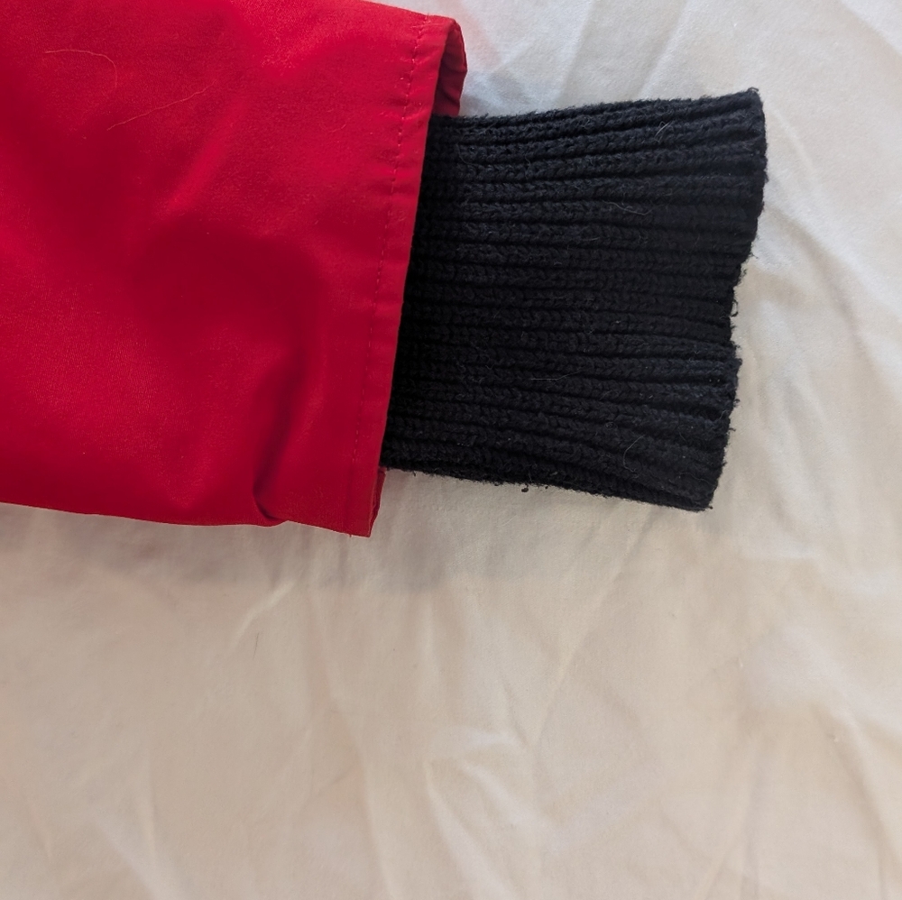 Bcbgeneration Red Winter Parka Coat With Fur Hood… - image 7